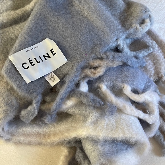 Mohair And Wool Blanket Scarf - Picture 3 of 11